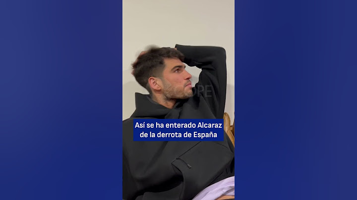 La reacción de Alcaraz a la derrota de España contra Portugal | El Partidazo de COPE