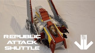 Republic Nu Class Shuttle - MOC - LegoLogic