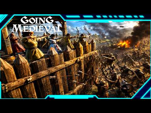 Going Medieval I have no defences yet I hold my ground!! | Let's Play #GoingMedieval Gameplay