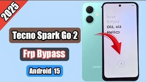 Tecno Spark Go 2 ( KM4 ) Frp Remove.Android 15 By AMT Tool Single Click All .new Security Remove