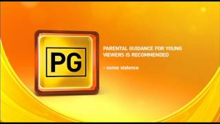 WIN Television - 5 Second Ident and PG Classification Warning (20.6.2015)