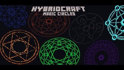 MINECRAFT - MAGIC CIRCLES USING COMMANDS AND PARTICLES - COMMAND BLOCK CREATION - #SHORT