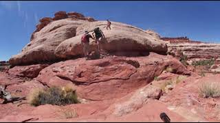 Maze Overlook Trail, Canyonlands National Park, Utah (360° Video)