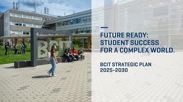 BCIT | Strategic Plan 2025-2030 Future Ready: Student Success for a Complex World.
