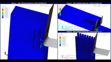 90deg Traditional cutting of FRP Simulation Abaqus microstructure-based FE