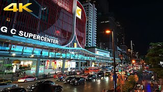 【🇹🇭 4K】Night Walk from Central World to Pratunam Night Market  | Bangkok Thailand  | August 2022