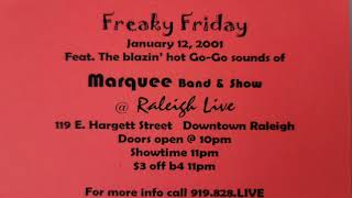 Marquee Band 1/12/01 @Raleigh Live