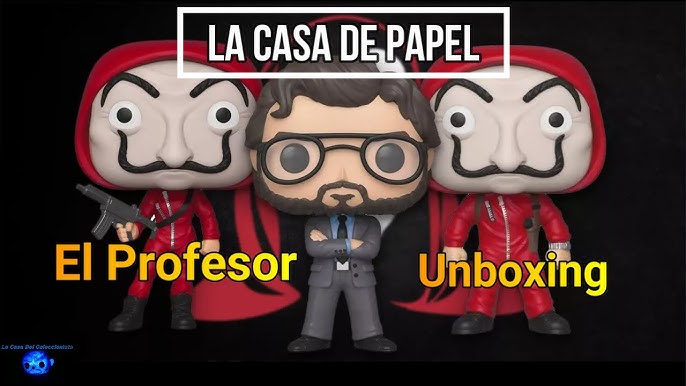 Boneco La Casa de Papel El Profesor Pop Funko 915