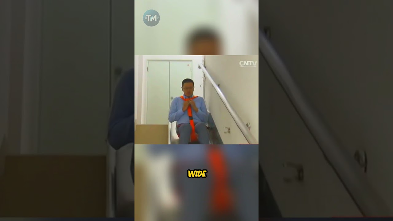 Chinese Old Man Invented This Emergency Escape Slide