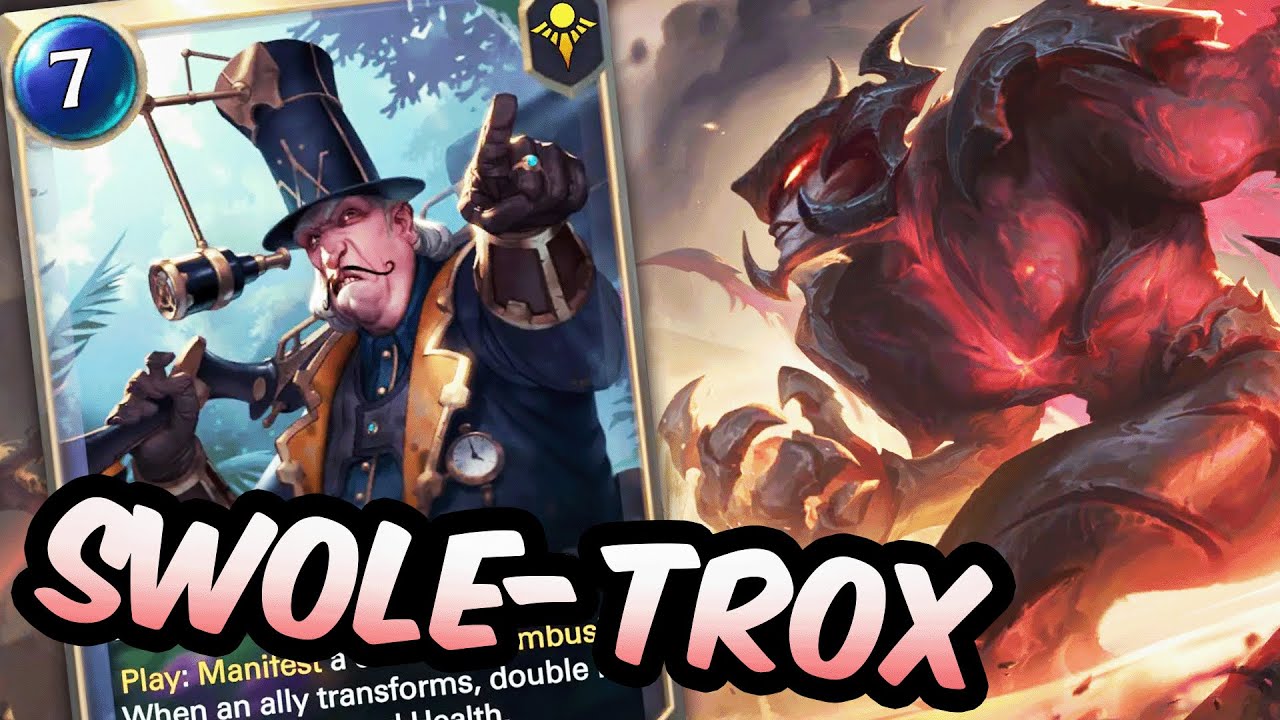 DOUBLE DARKIN TRANSFORM POWER Swole trox Big Game Hunter LoR Deck double-darkin-transform-power-swole-trox-big-game-hunter-lor-deck