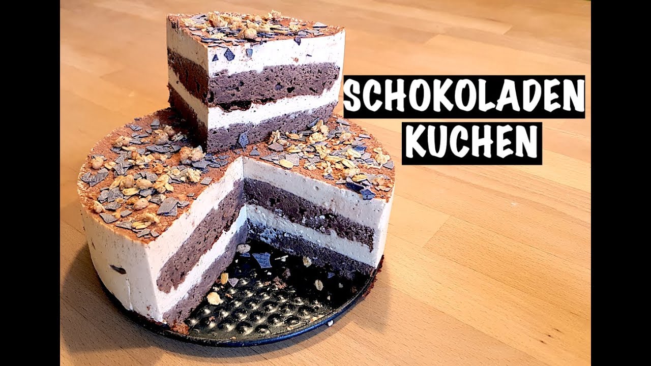 High Protein Low Carb Schokoladen Kuchen Rezept Nahrwerte Youtube