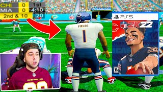 THIS NFL 2K22 GAME IS *INSANE*