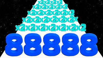 Number Run (vs) Dark Hole - Level Up Number (Freeplay, Max Level) New Update