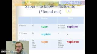 Irregular Preterit: U-stems