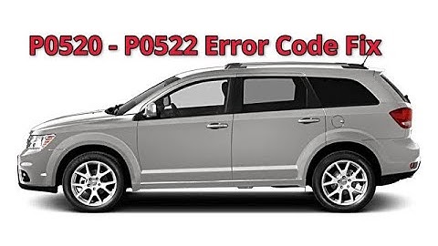 How To Replace Oil Pressure Sensor Without Removing Upper Intake And Fix Code P0520 - P0522