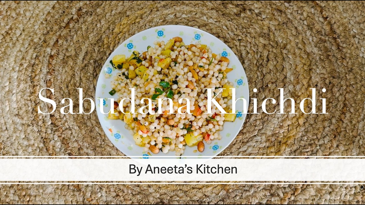 Sabudana Khichdi – Smart Energy Bowl