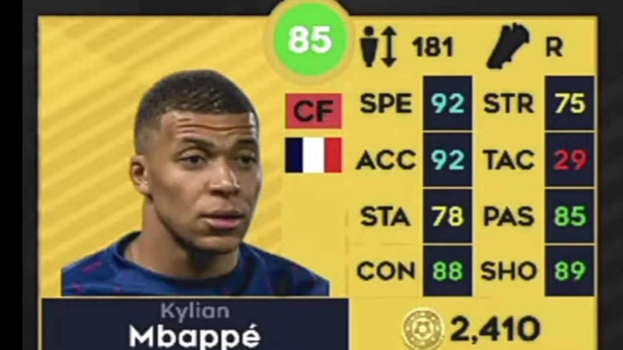 DLS En İyi Gen Artışları🔥- Kylian Mbappe