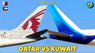 Qatar Airways Vs Kuwait Airways Comparison 2023! 🇶🇦 Vs 🇰🇼