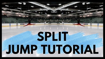 SPLIT JUMP Tutorial - Figure Skating Jumps