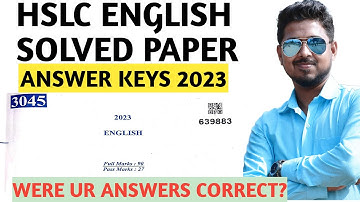 ENGLISH SOLVED PAPER 2023 10TH/MATRIC EXAM | | ENGLISH GRAMMAR SOLVED PAPER ,2023|| Gyan Wisdom SEBA