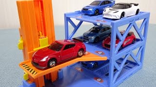 トミカ トミカタウン プレイチャージシリーズ オート立体パーキング6 トミカ トミカタウン プレイチャージシリーズ オート立体