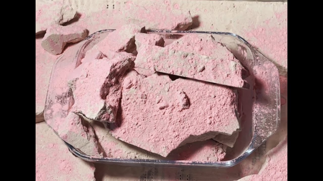 #ASMR Pink Baking Soda Crunch #881