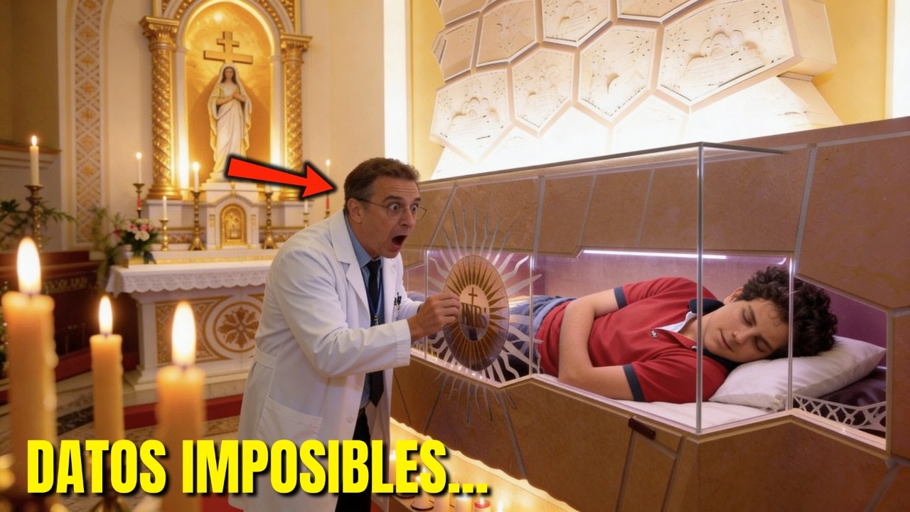 El Vaticano OCULTÓ lo que su Científico midió en el cuerpo de Carlo Acutis - YouTube