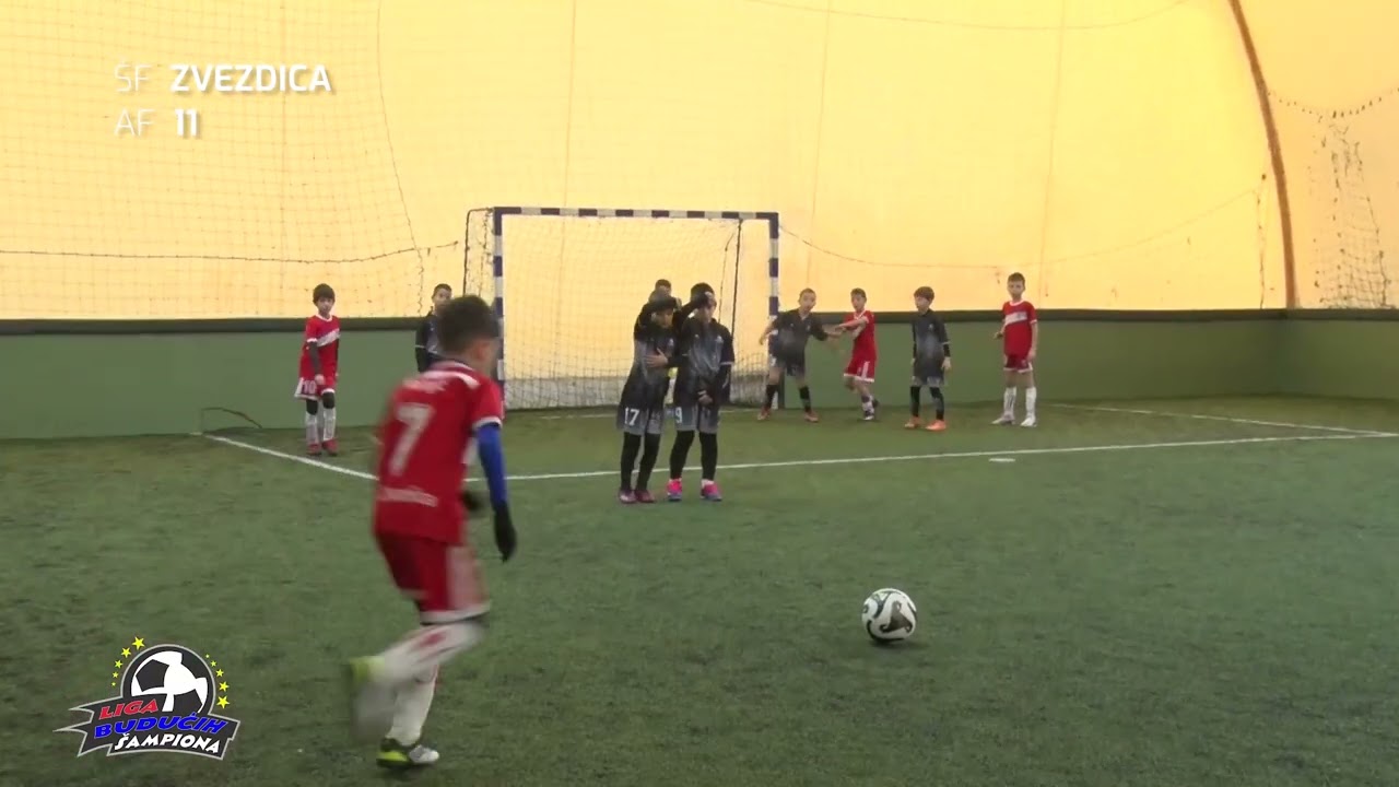 Liga budućih šampiona- generacija 2016, Šf Zvezdica- AF 11, 3. kolo