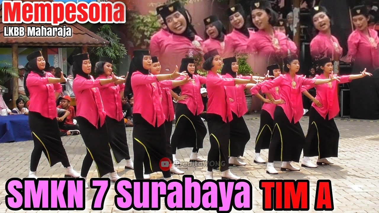 Mempesona ‼️ Paskibra SMKN 7 Surabaya A  Tampil full di LKBB Maharaja