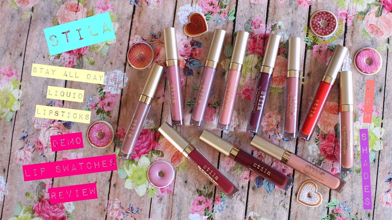 STILA Stay All Day Liquid Lipsticks ft. New Shades | Lip Swatches & Review