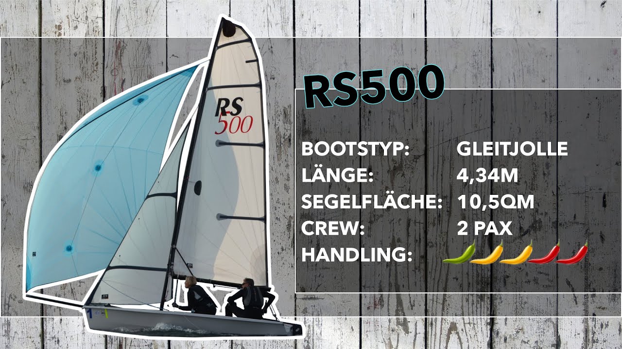RS500 Dinghy Sailing Mallorca YouTube