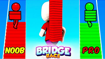 BRIDGE RACE GAMEPLAY ANDROID GAMES 0.3