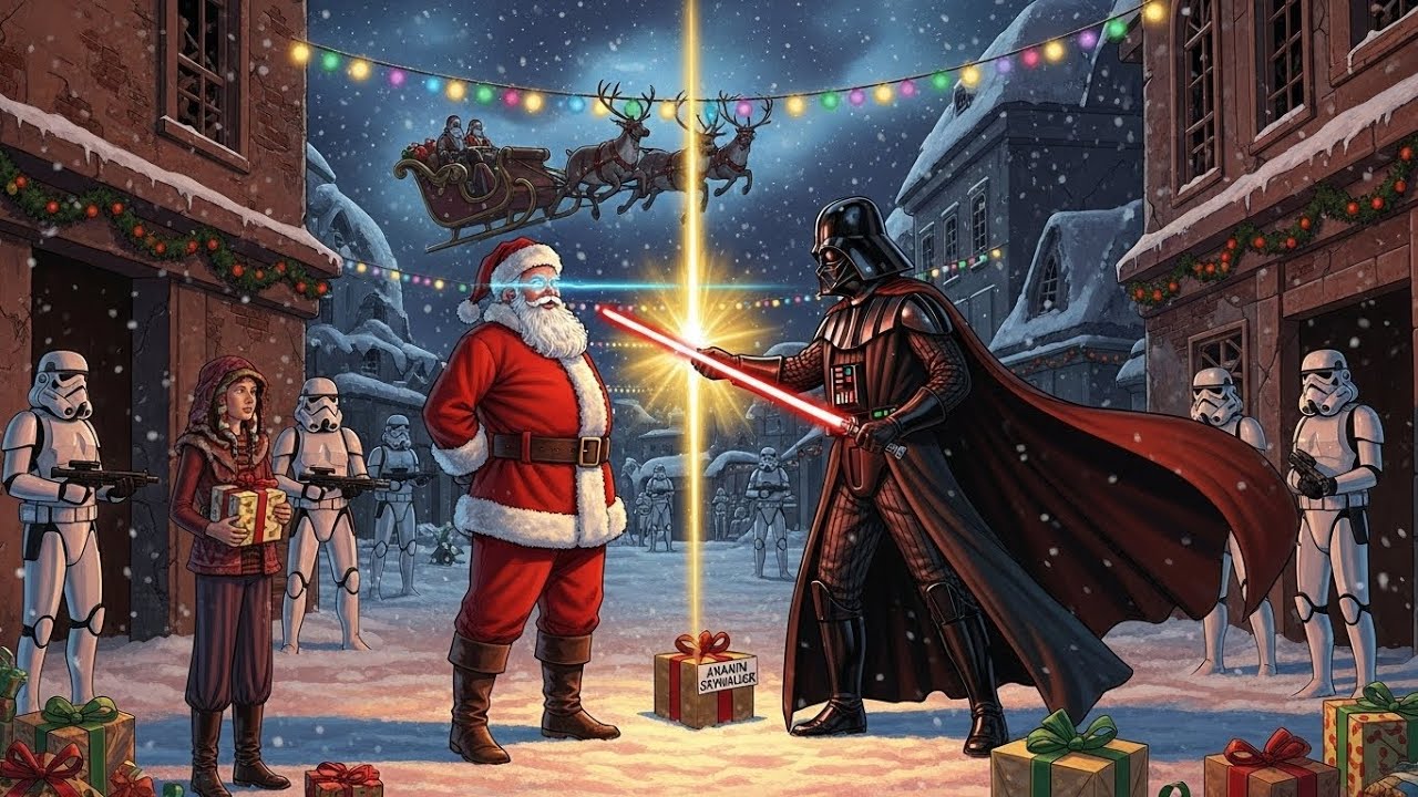 What If Santa Claus Entered the Star Wars Galaxy?
