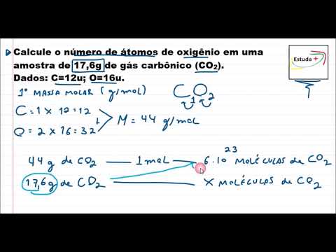 Vídeo: Quantos átomos de C existem em 1 mole de CO2?