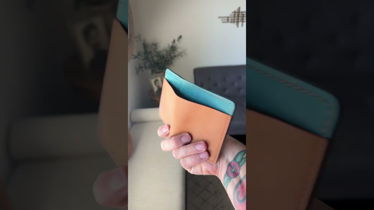 Cool custom made wallet 