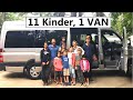 Ein Tag im Leben einer Großfamilie im Vanlife