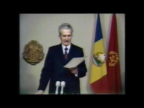 Nicolae Ceaușescu, cuvîntarea din 20 decembrie 1989 completă