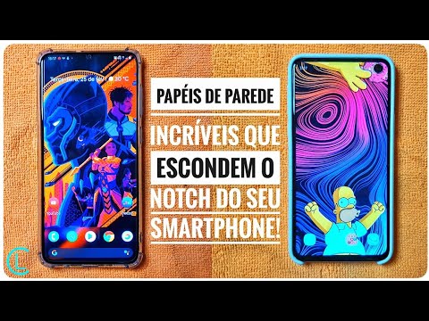 5 MELHORES APPS para BAIXAR PAPÉIS de PAREDE! | PARA TODOS os TIPOS de NOTCH!