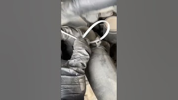 Simplify Car Maintenance with This Zip Tie Hose Clamp Hack! #shorts