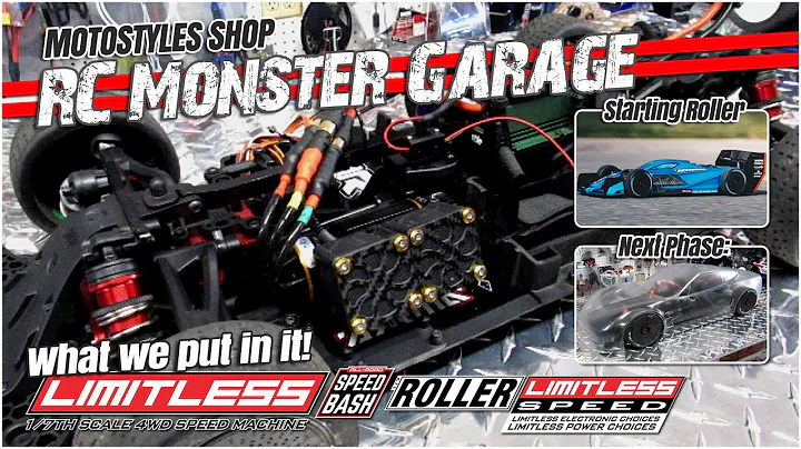 Arrma Limitless 8s Speed Run Custom Build - What we put in it!