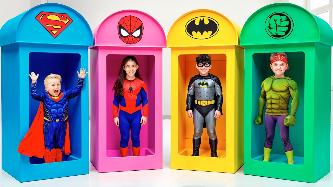 💥 ШКОЛА СУПЕРГЕРОЇВ! 🦸‍♂️ Рома та Олівер рятують світ (Збірник історій)