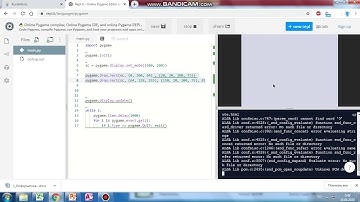 Информатика 9 класс. Библиотека Pygame, рисование фигур