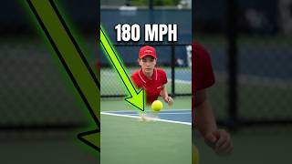 The Ball Girl Who Stole the Show with Her Bravery #tennis #inspiring