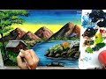 Mountain Landscape Painting Tutorial |  Acrylic Painting Redesigned