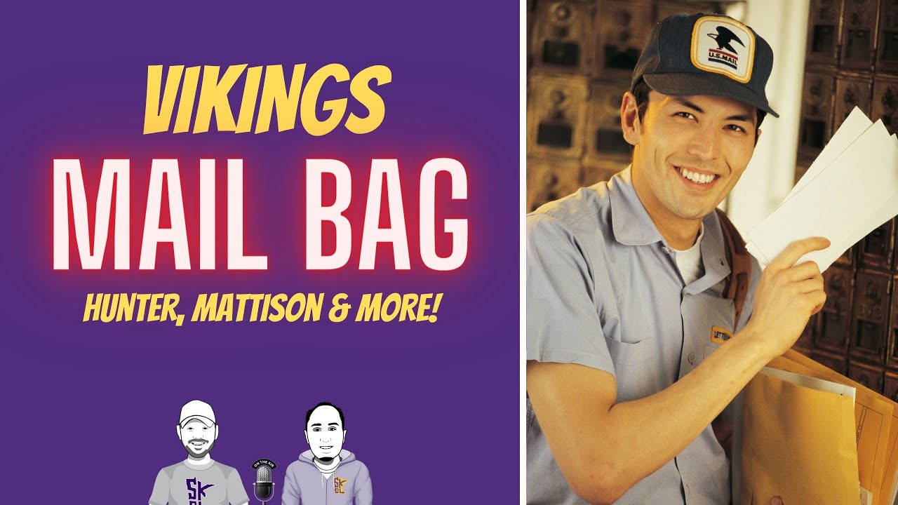 Vikings Mail Bag Hunter, Mattison, Cook & MORE! YouTube