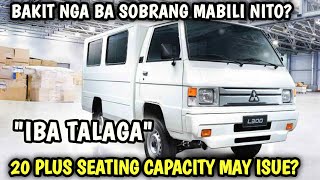 ANG PIANAK SULIT AT PRAKTICAL UTILITY VAN NG MITSUBISHI 15 MAHIT 20 SEATER ANG CAPACITY !!!