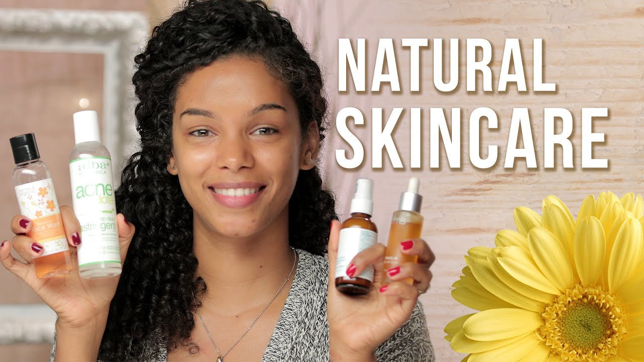 Natural Skincare Routine ∞ Natural Beauty w/ SunKissAlba - YouTube