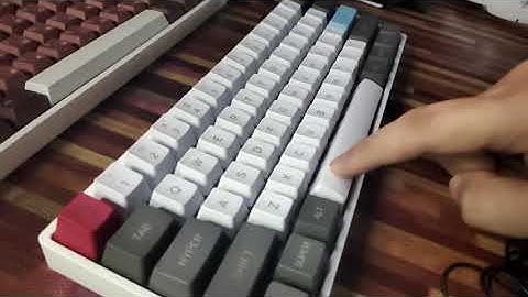 Yes, but does your spacebar sound this bad?