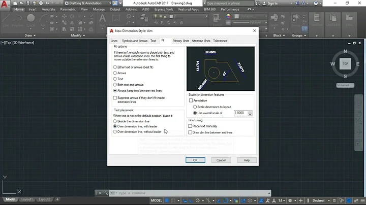 AutoCAD Dimension Setting | AutoCAD Dimension Style Manager Command Tutorial Complete in Nepali