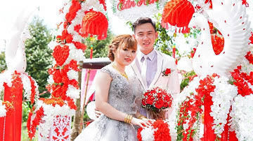 Lễ Tân Hôn -  Văn Thẳng & Kim Ngân ( Flycam rước dâu miệt vườn )